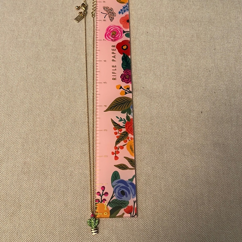 Gently used Kate Spade Cactus Necklace
